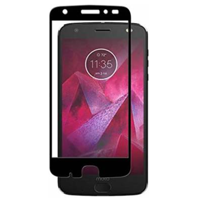 INKUZE Tempered Glass [FULL COVER] Screen Protector For Motorola Moto Z2 Force