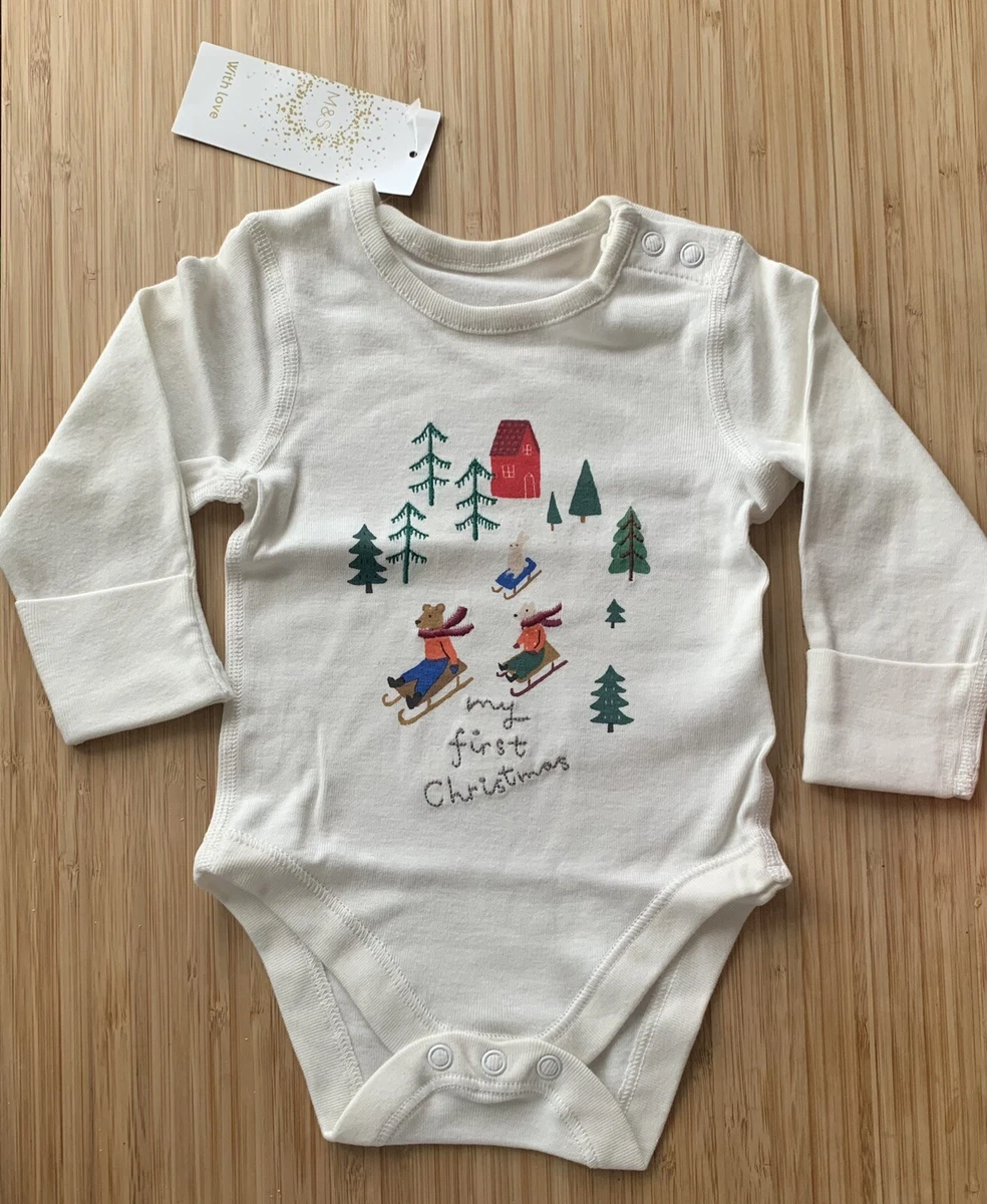 M&s baby long sleeve vests sale