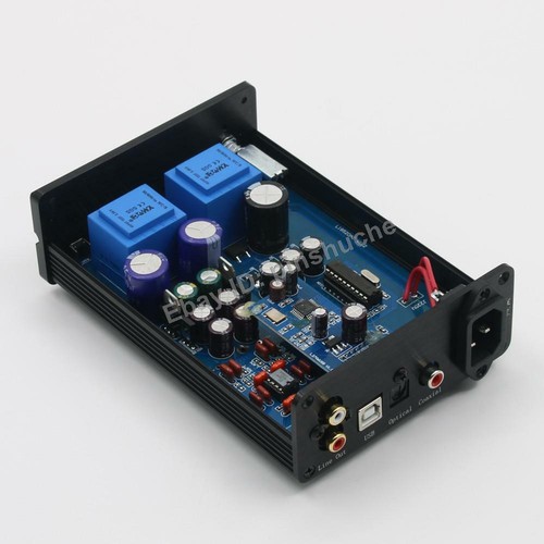 AD1852 PCM2706 USB Optical Coaxial Soft Control HiFi Home Audio DAC Decoder New - Picture 8 of 10