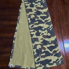 Og bape green camo scarf