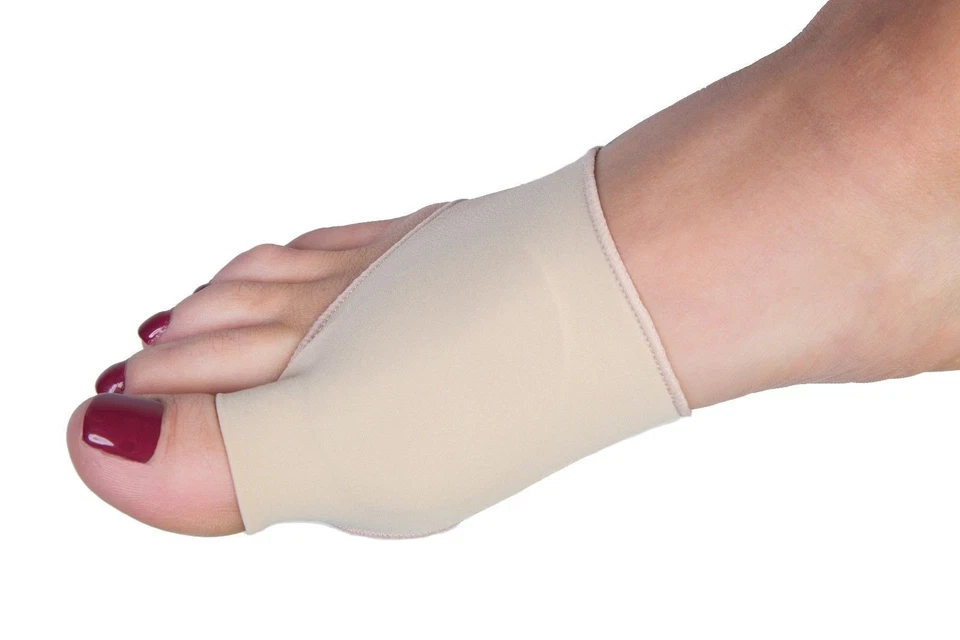 Bunion and Metatarsal Sleeve protector with Silicone Gel pad that soothes