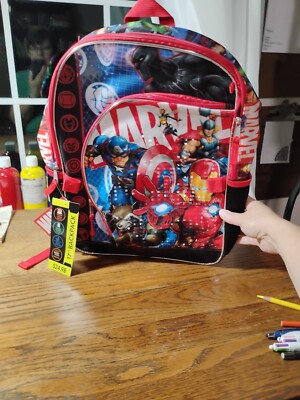 Marvel Backpack Back to School New with Tags
