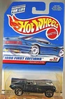 1998 Vintage Hot Wheels #638 First Editions 6/40 JAGUAR D-TYPE Blue w/5 Sp China