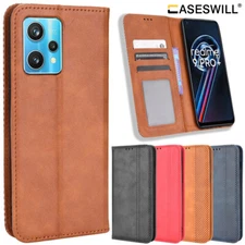 For OnePlus Nord CE 2 Lite 5G Retro Leather Wallet Stand Case + Screen Protector
