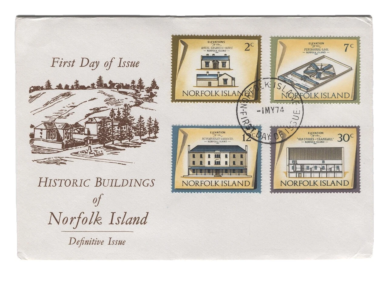 Architecture Australian State & Territory Stamps