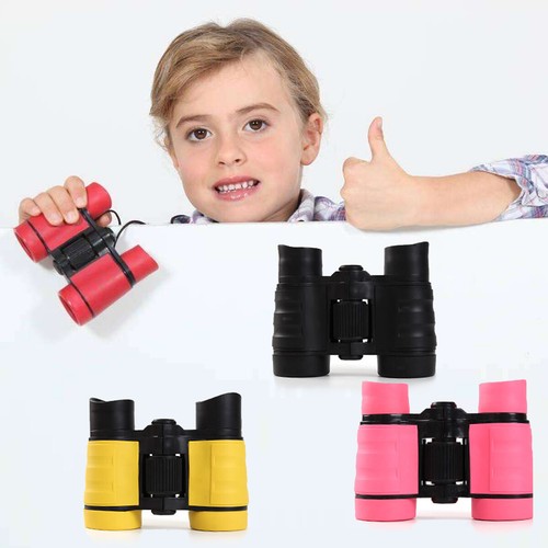 Anti Skid Rubber Grip Telescope Kids Children Binoculars Outdoor Games Toy - Picture 3 of 30
