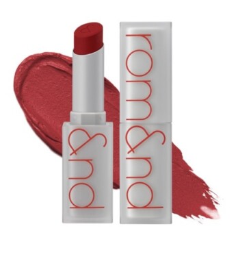 Romand Zero Matte Lipstick 3g, No.18 Tanning Red