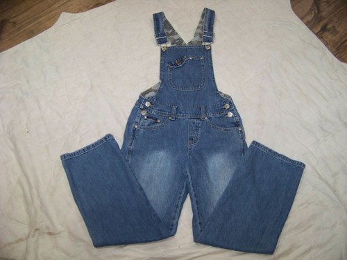 Girls Revolt Denim Overalls - Size 10 