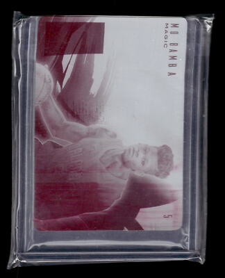 2018 Panini Court Kings #FP-MBB Mo Bamba 1/1 Printing Plate Rookie Fresh Paint