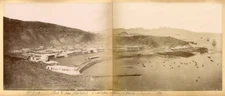 Panorama Aden albumen print 20.3x51.4 circa 1890 albumen print 