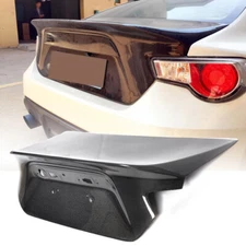 For Toyota 86 Subaru BRZ FR-S 2013UP Carbon Fiber Rear Trunk Boot Lid Cover Trim