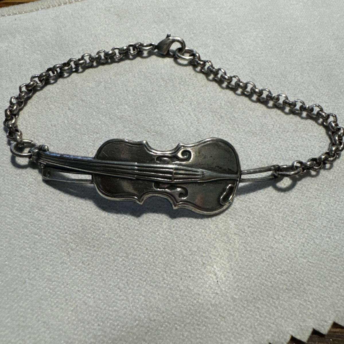 Bracciale Per Violoncellista In Acciaio Inossidabile – Scritta “Preferirei Suonare Il Mio Violoncello” – Regalo Per Insegnanti Di Musica