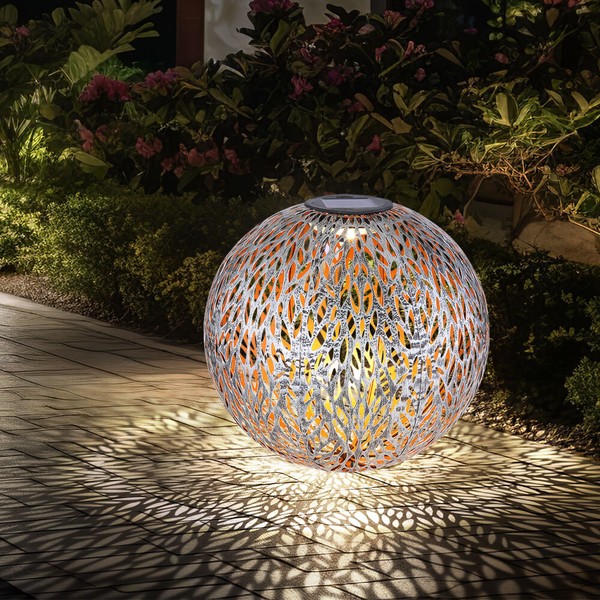 Steckleuchte Solarlampe AußEn Erdspieß Garten Hof Deko Orientalisch Led H 38 Cm-image