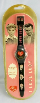 I Love Lucy Digital Wrist Watch Images of Lucille Ball & Desi Arnaz  Sealed