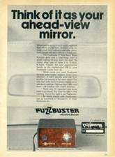 1978 FuzzBuster Radar Detector PRINT AD Untraps Radar