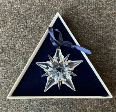 New Retired Swarovski Annual Edition 2001 Christmas Xmas Ornaments