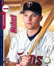 * JASON KUBEL * signed 8x10 photo * MINNESOTA TWINS * COA * 2