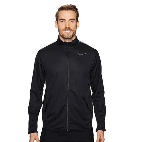 Nike Men's Woven Training Jacket Black & Grey SZ L Gem