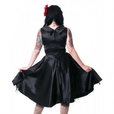 satin rockabilly dress Rockabilly Wedding Dresses