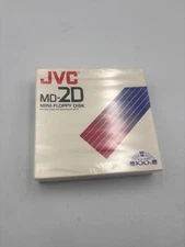 JVC MD-2D 5.25" 5 1/4 Mini Floppy Disc 10 Count Pack - NEW Old Stock !!