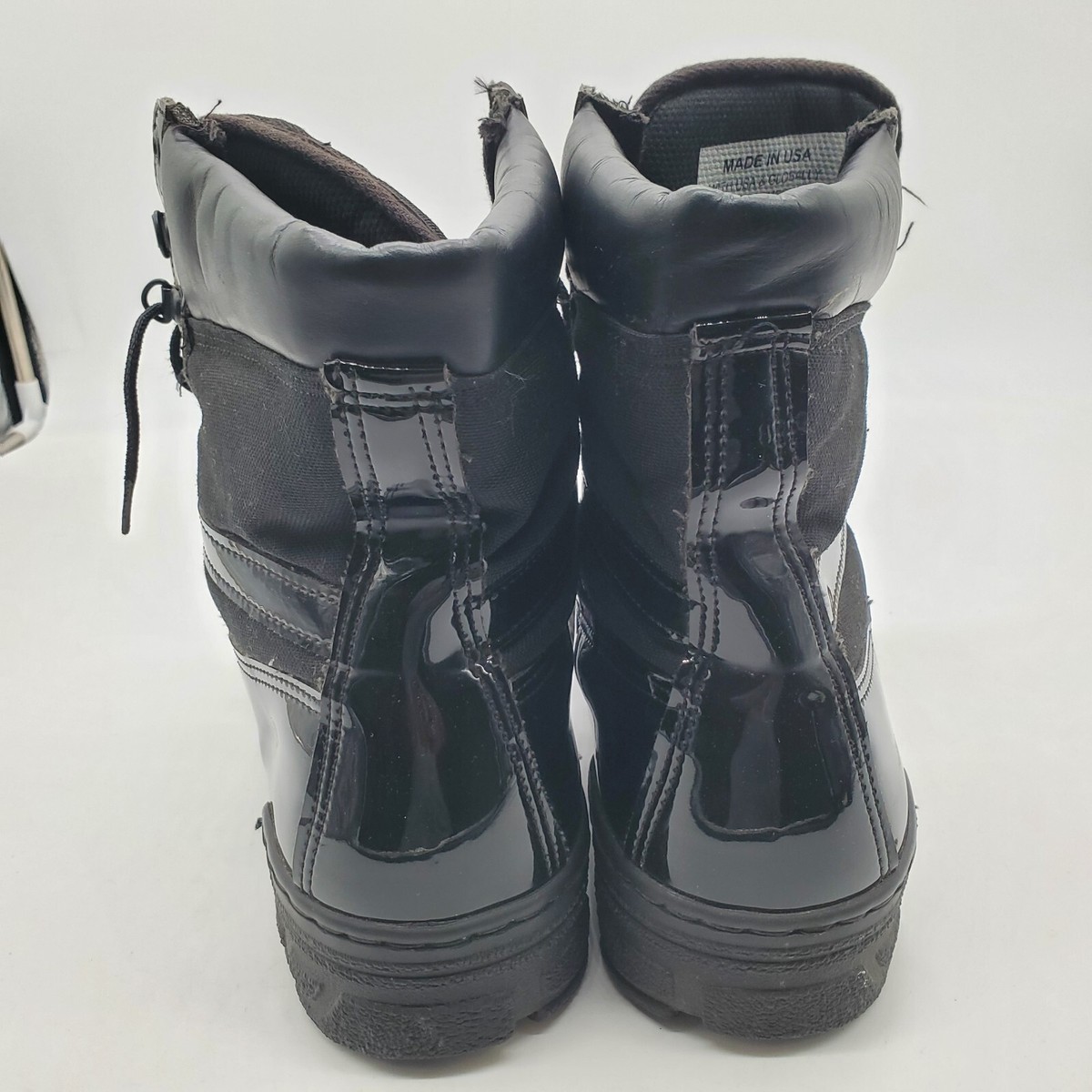 Thorogood 831-6823 Black Synthetic Leather Nylon Tactical Boots Mens 7.5 USA Thorogood 6 main image 3