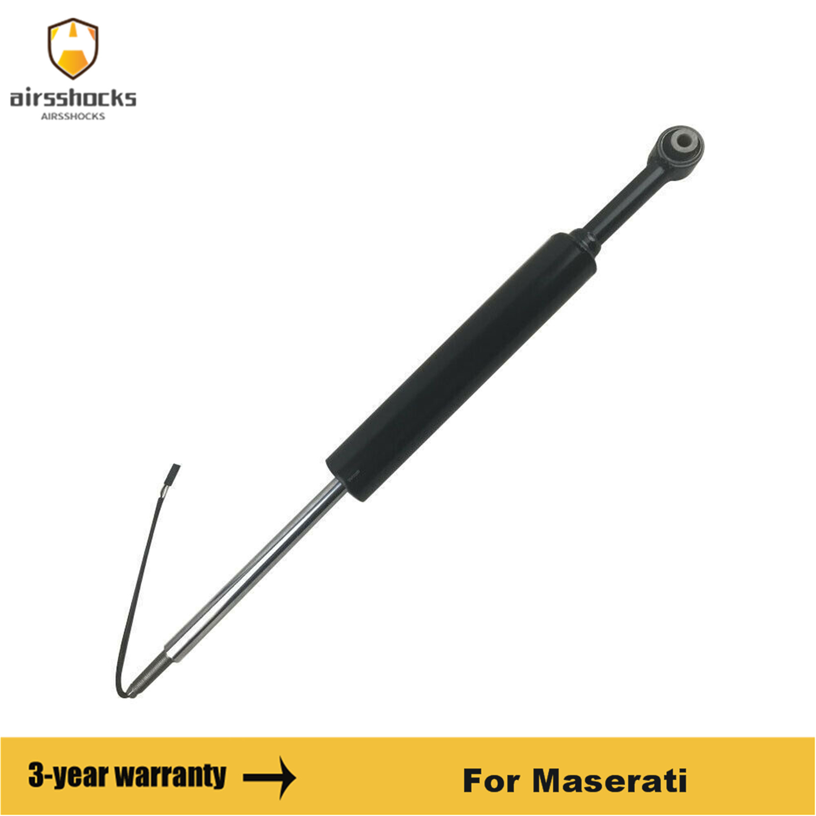 Pair Rear Shock Absorbers Struts Fit Maserati Levante M161 3.0L 17-22 670037439
