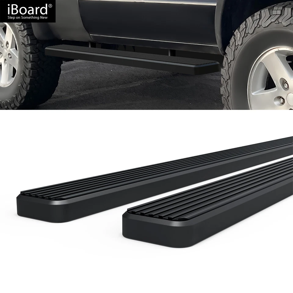 iBoard Stainless Steel 5" Running Boards Fit 95-04 Chevy Blazer/GMC Jimmy 2-Door Foto 2 de 4
