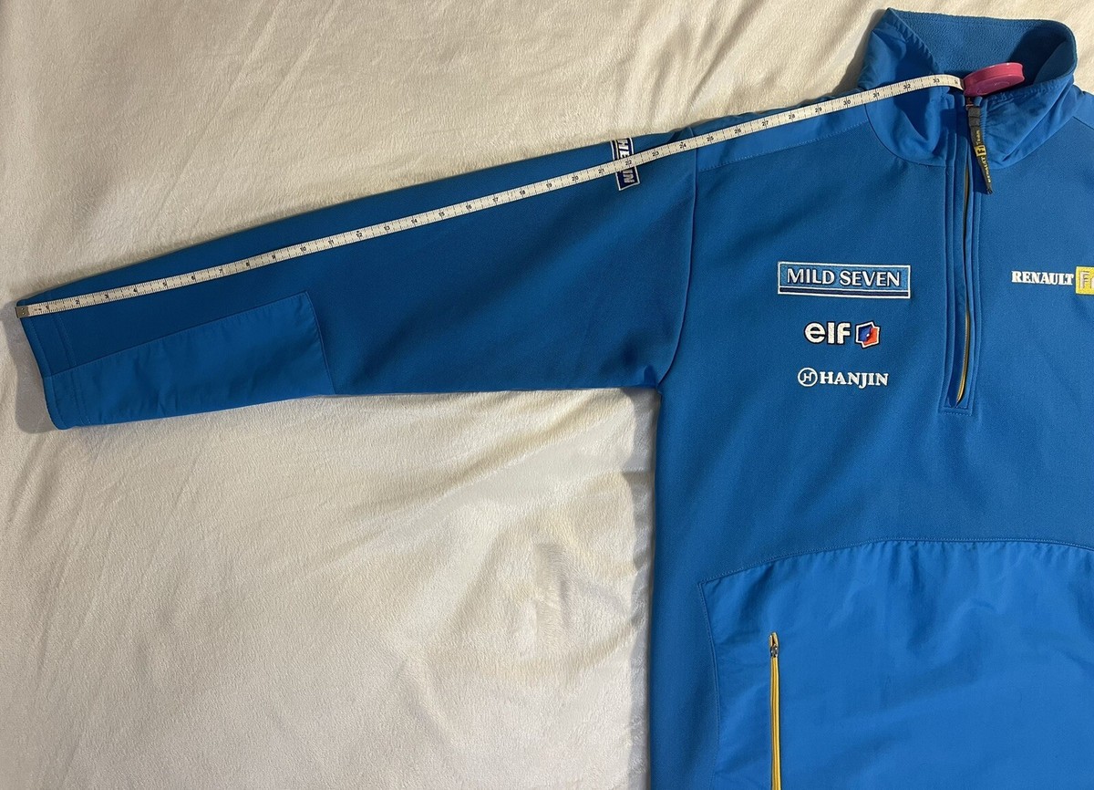 Vintage Mild Seven Renault Formula 1 Racing team Zip Up