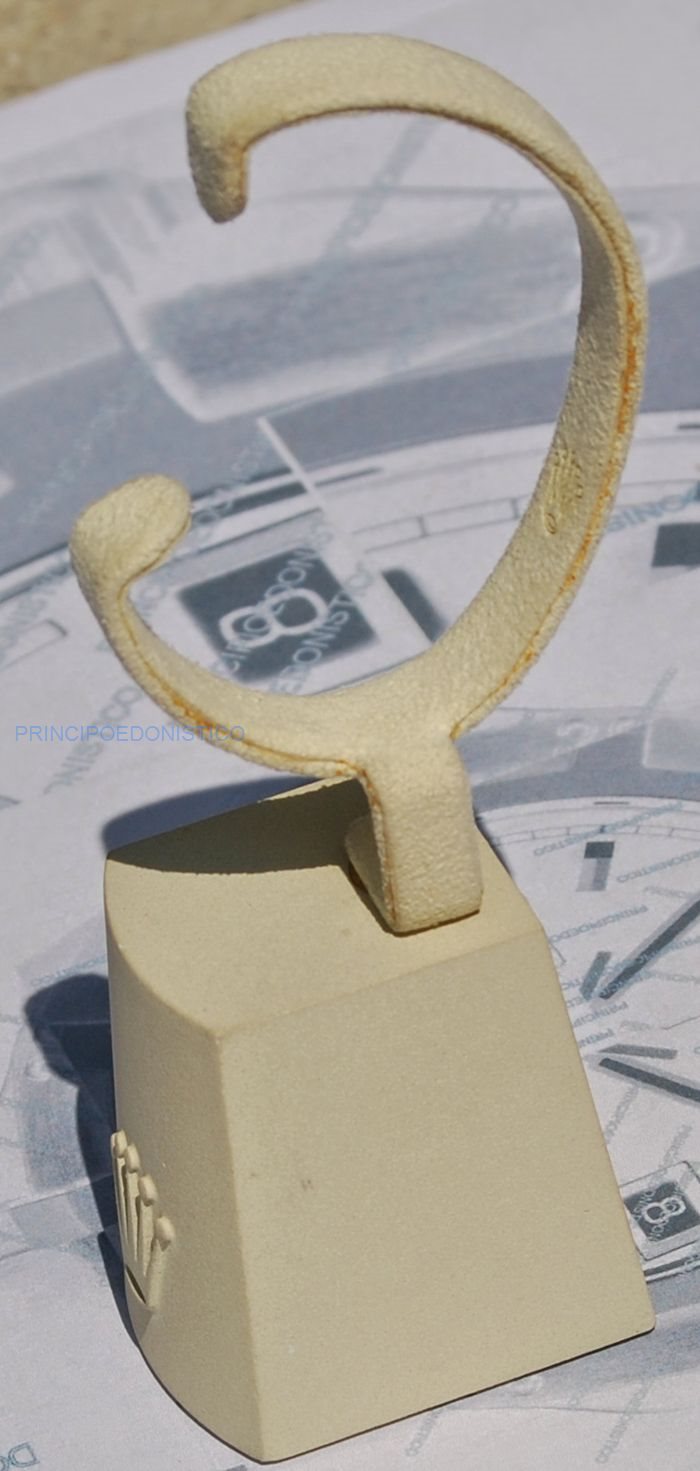 Espositore Singolo Alzata da Vetrina Originale Rolex Nuovo con Supporto Orologio foto 3