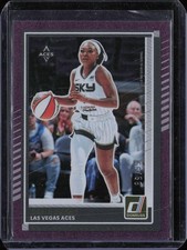 2025 Donruss WNBA #37 Dana Evans Purple Shimmer #/99