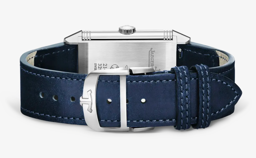 Jaeger LeCoultre Reverso 20m QC05862Z Fagliano Blue Leather Watch