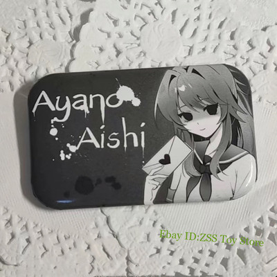 Yandere Simulator Ayano Aishi Love Letter Metal Badge Pin Collection Decor