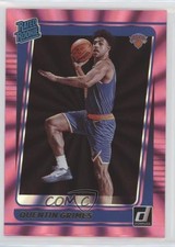 2021-22 Panini Donruss Rated Rookie Holo Pink Laser Quentin Grimes #216 1g57