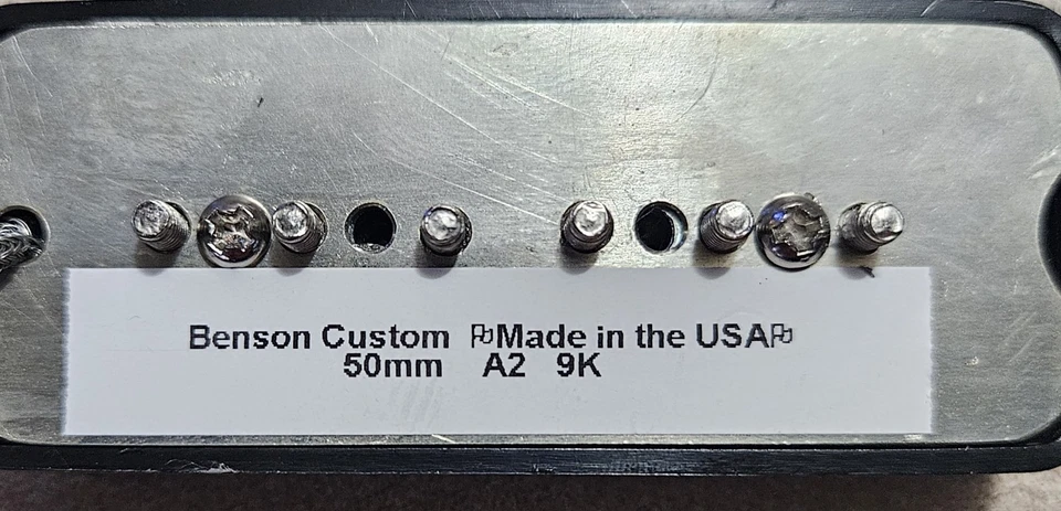 Benson Custom P90 мыльница пикап 50 мм Alnoco 2 магнит 9K Бесплатная доставка - Изображение 3 из 4