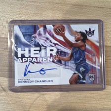 Panini Court Kings Heir Apparent Auto Rookie Violet 9/49 Kennedy Chandler Grizzl