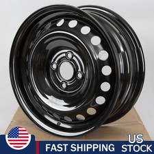 New 15 X 6inch Replacement Wheel For Chevrolet Spark 2011-2021 Black Steel Rim New 15 X 6inch Replacement Wheel For Chevrolet Spark 2011-2021 Black Steel Rim