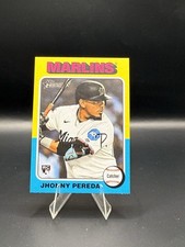 Jhonny Pereda | 2024 Heritage | High Number SP | RC | #719 Marlins