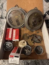 1938 1939 Era Vintage Ford Gauge Cluster Points Condenser And Parts 1938 1939 Era Vintage Ford Gauge Cluster Points Condenser And Parts