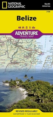 Belize: Travel Maps International Adventur by National Geographic Maps SHEET MAP