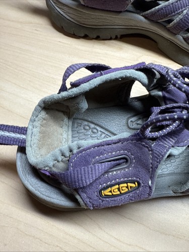 Sandalias de senderismo impermeables KEEN WHISPER púrpura/gris talla 8 - Imagen 3 de 10