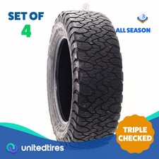 Set Of 4 Used Lt 27565r20 Bfgoodrich All-terrain Ta Ko3 126123s - 7.5-932 Set Of 4 Used Lt 27565r20 Bfgoodrich All-terrain Ta Ko3 126123s - 7.5-932
