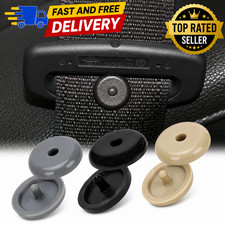 20pcs Car Seat Belt Stopper Spacing Limit Buckle Clips Retainer Stop Button Usa