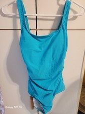 Womens Blue Size 10 Reebok One Piece Swimsuit