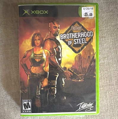 Microsoft Fallout: Brotherhood of Steel Original Xbox Case w/ Game Disc