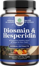 Diosmin Hesperidin 1000mg Complex for Adults - Bitter Orange Supplement for Leg