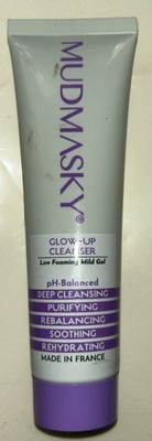 Mudmasky Glow-Up Cleanser Low Foaming Mild Gel 60ml Neu 