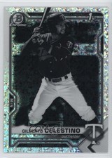 2021 Bowman Chrome Black & White Mini-Diamond Refractor Gilberto Celestino 0bt4