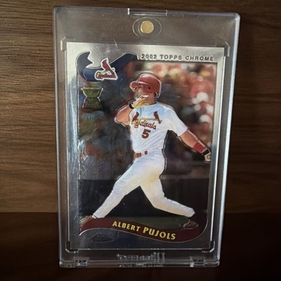 Albert Pujols 2002 Topps Chrome Rookie Cup #160  2nd Year