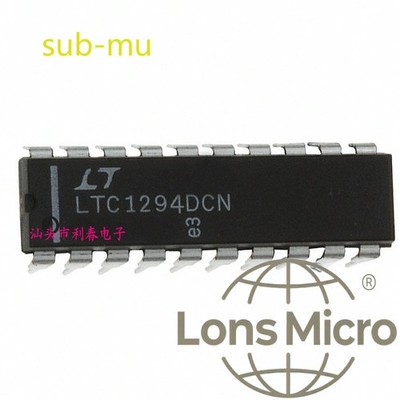 1PCS LTC1294DCN Single Chip 12-Bit Data Acquisition System #sub/95