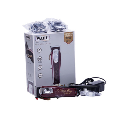 Wahl Professional 5-Star Series Cordless Magic Clip Hair Clipper 8148 Red New
